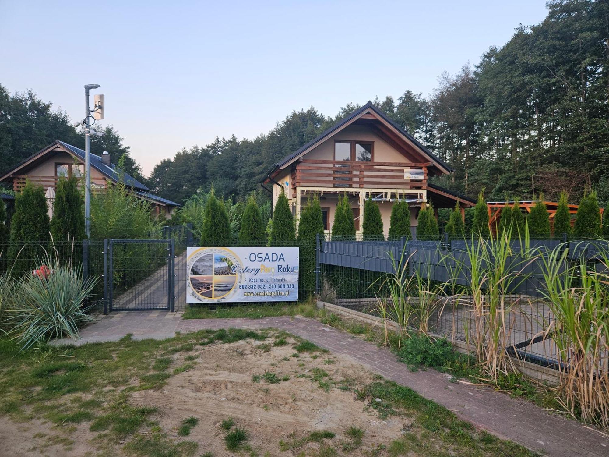Osada Cztery Pory Roku - Dom Jesien Villa Kopalino Exteriör bild