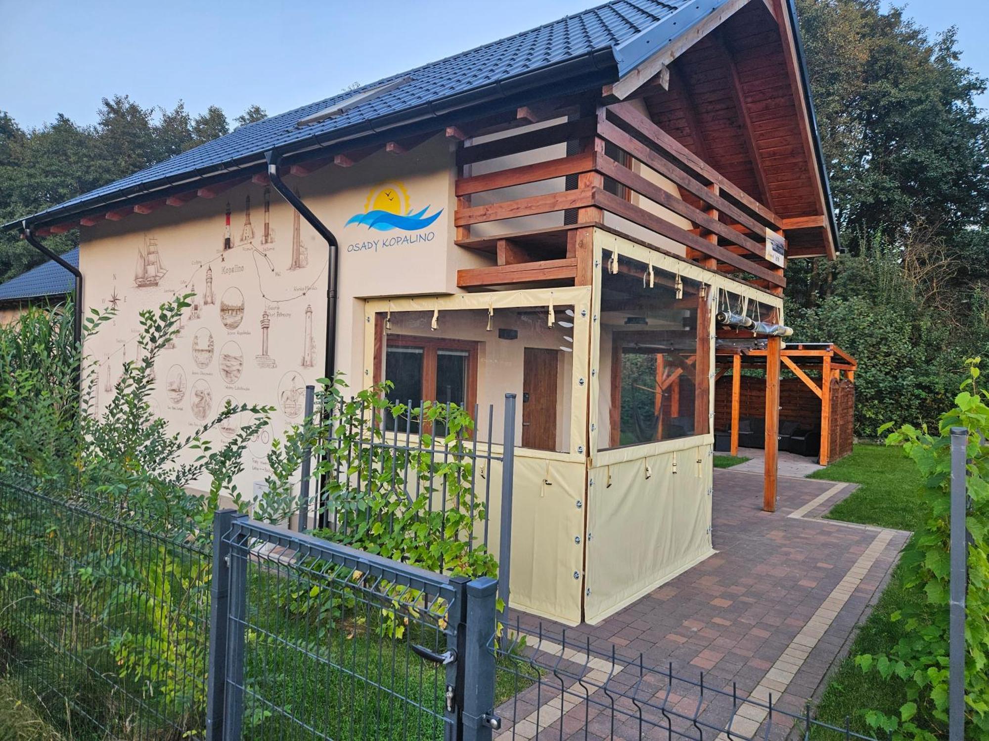 Osada Cztery Pory Roku - Dom Jesien Villa Kopalino Exteriör bild